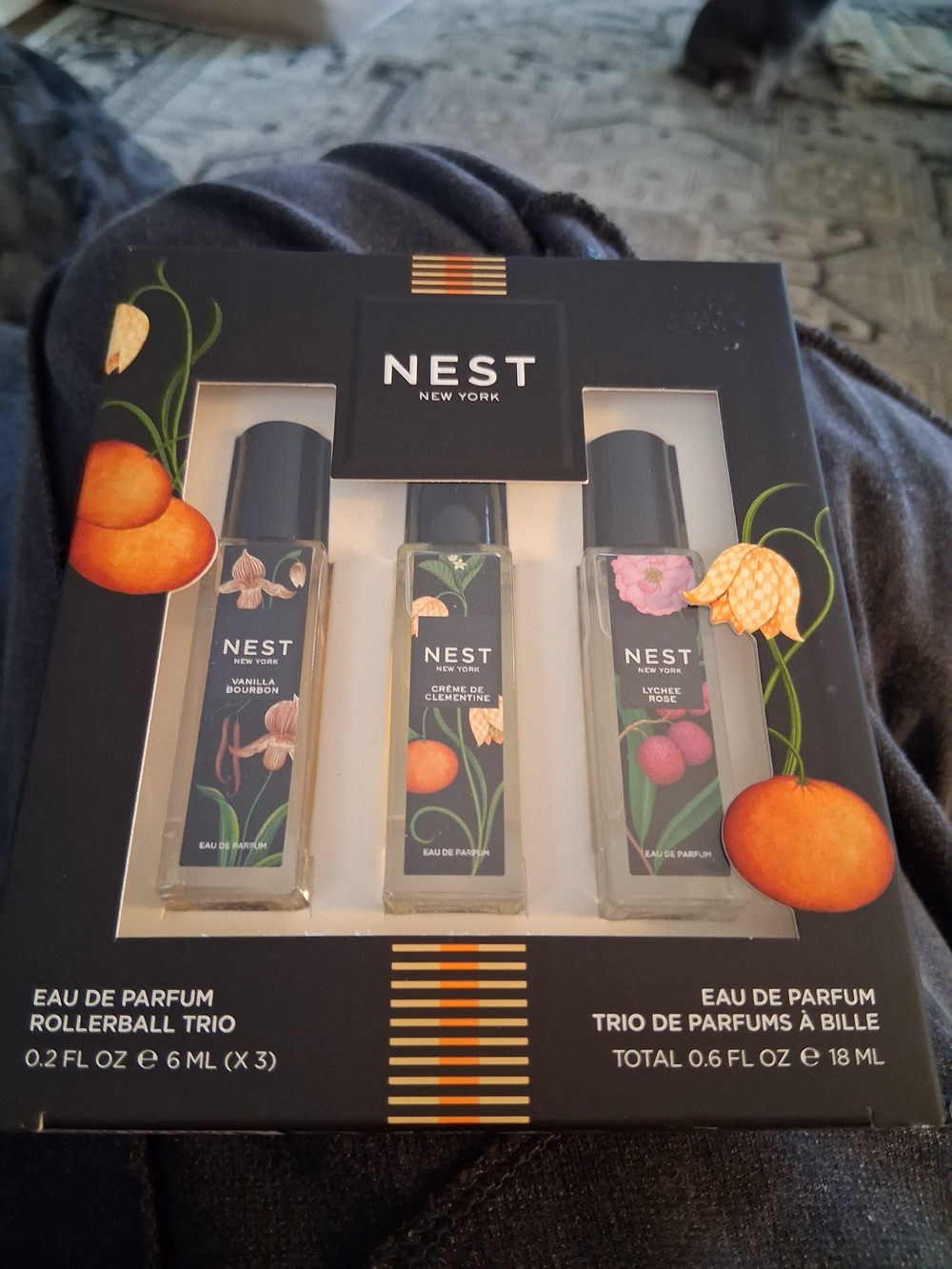 NEST Fragrances Rollerball Trio - Black and Orange Accents